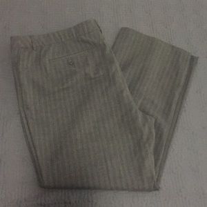 Pinstripe dress pants